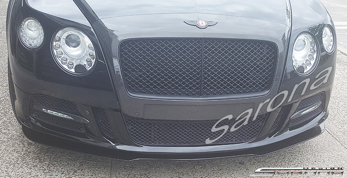 Custom Bentley GT  Coupe Front Add-on Lip (2013 - 2016) - Call for price (Part #BT-027-FA)
